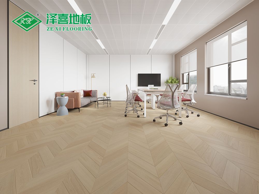 实木复合鱼骨拼（橡木全桦芯）AHY3102