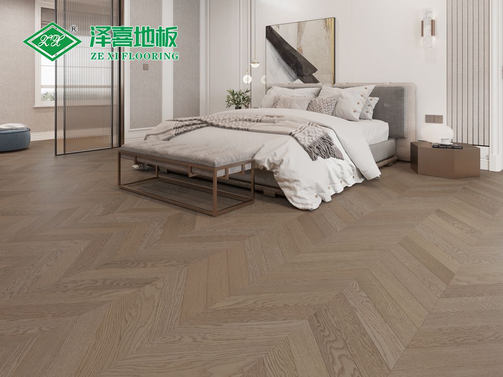 实木复合（橡木鱼骨拼）ZX-YG118