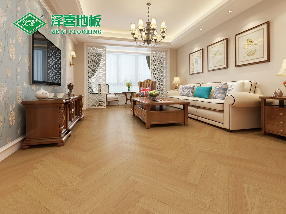 实木复合橡木人字拼  ZX-335